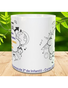 Taza el profesor que ama enseñar 2