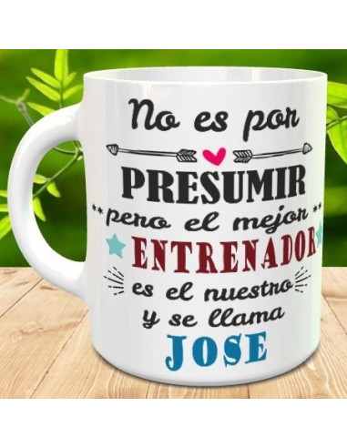 Taza regalo entrenador