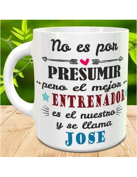 Taza regalo entrenador