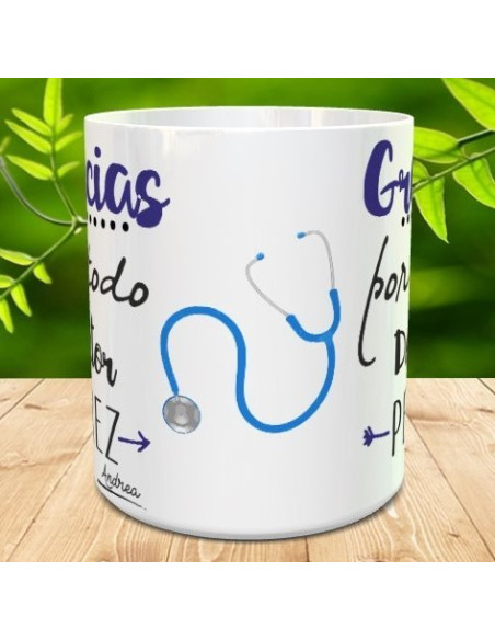 Taza gracias doctor
