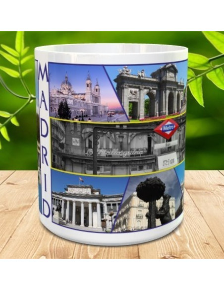 Taza MADRID mosaico