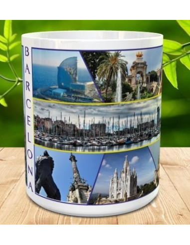 Taza BARCELONA mosaico