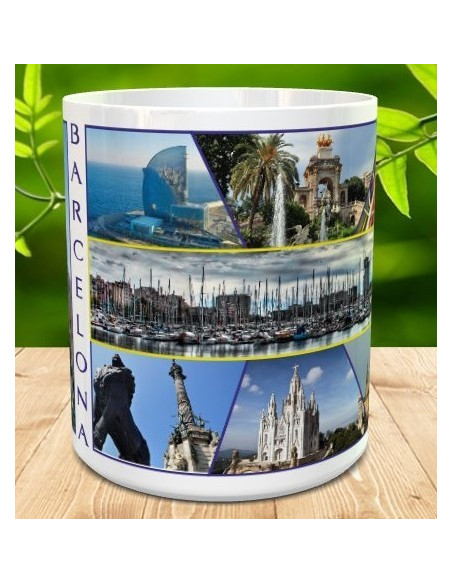 Taza BARCELONA mosaico
