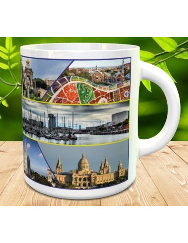 Taza BARCELONA mosaico