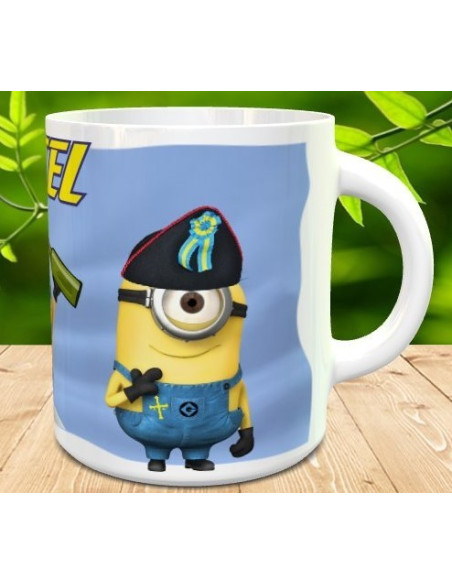 Taza minions asturianos