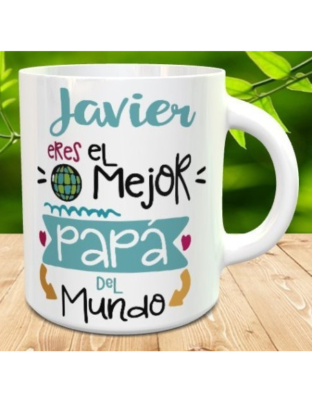 Taza el mejor papa del mundo