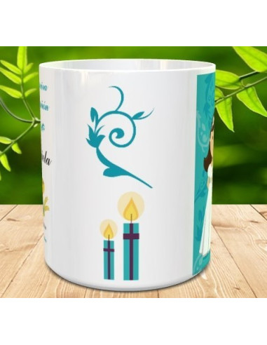 Caneca primeira comuñon (Galego)