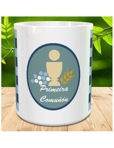 Caneca primeira comuñon (Galego)