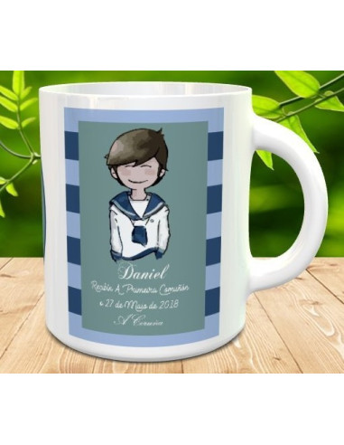 Caneca primeira comuñon (Galego)