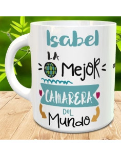 Taza regalo mejor camarera