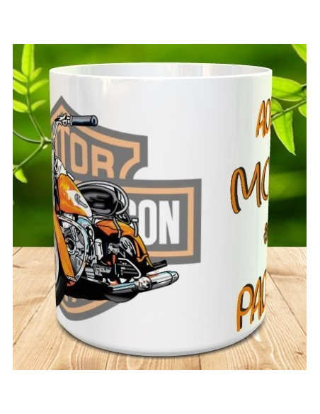 Taza papa motero