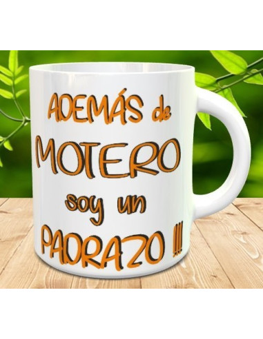 Taza papa motero