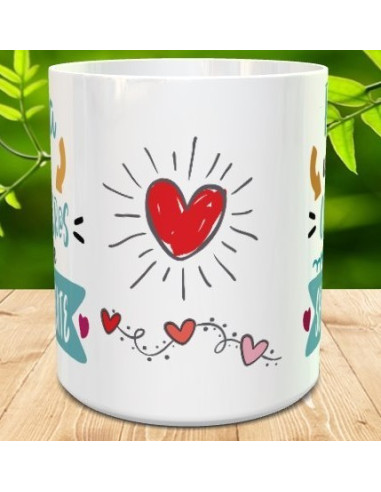 Taza regalo compañeros