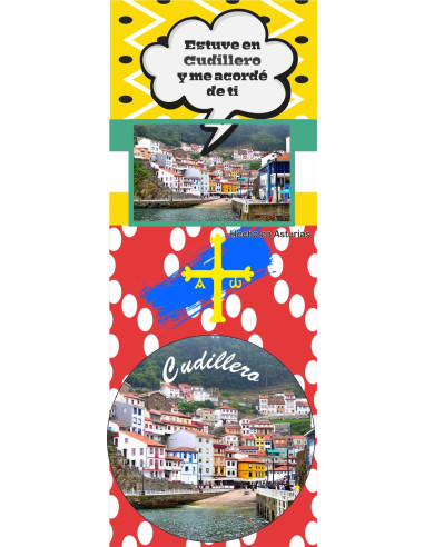 Pack 8 imanes "Estuve en... y me acorde de ti"