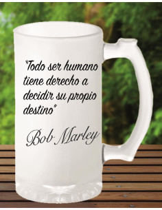 Jarra cerveza Bob Marley 2