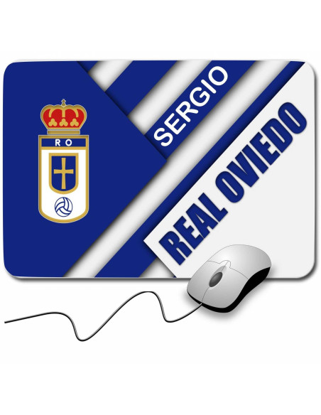 Alfombrilla ratón personalizada (Real Oviedo)
