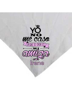 Pañuelo despedida soltera