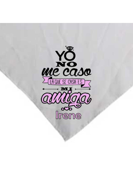 Pañuelo despedida soltera