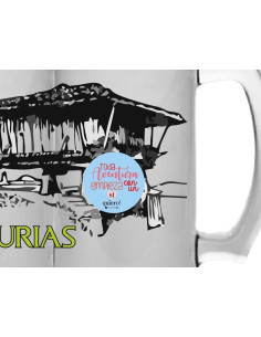 Jarra regalo novios (Boda Asturias) 2