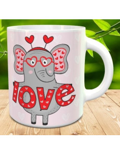 Taza elephant love