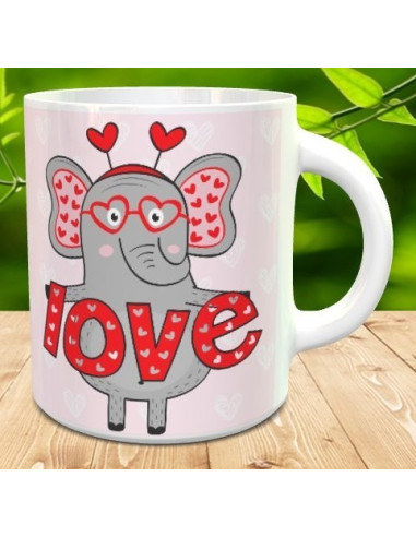 Taza elephant love