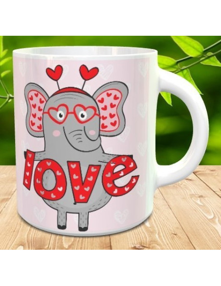 Taza elephant love