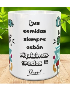 Taza regalo mejor cocinera