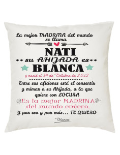 Cojin Mejor Madrina
