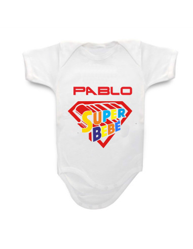 Body bebe personalizado