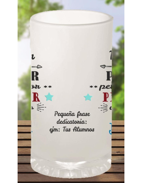 Jarra cerveza regalo entrenador