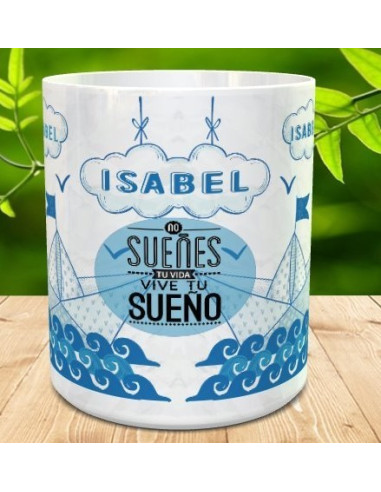 Taza detras de las nubes siempre hay un cielo azul