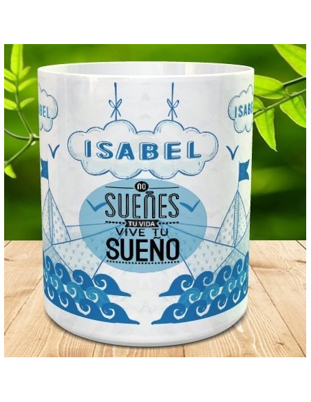 Taza detras de las nubes siempre hay un cielo azul