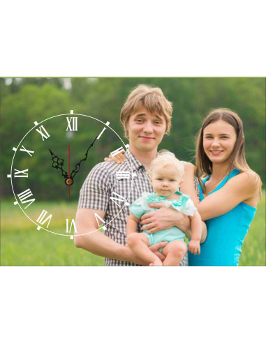 Reloj personalizacon con foto/texto