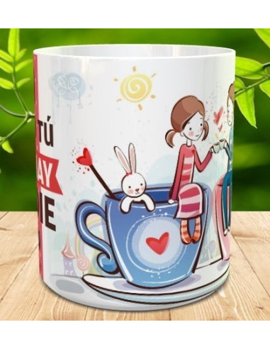 Taza enamorados : como tu no hay nadie
