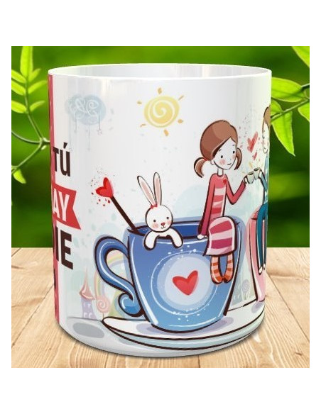 Taza enamorados : como tu no hay nadie