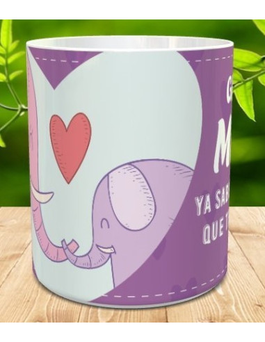 Taza gracias mama