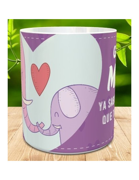 Taza gracias mama