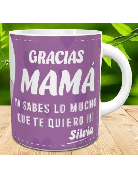 Taza gracias mama