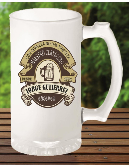 Jarra maestro cervercero