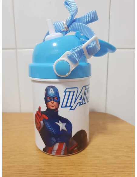 Cantimplora de plástico personalizada