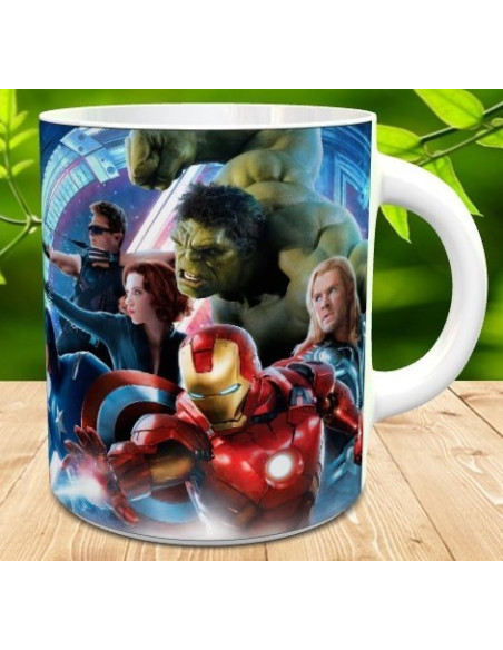 Taza Super héroes