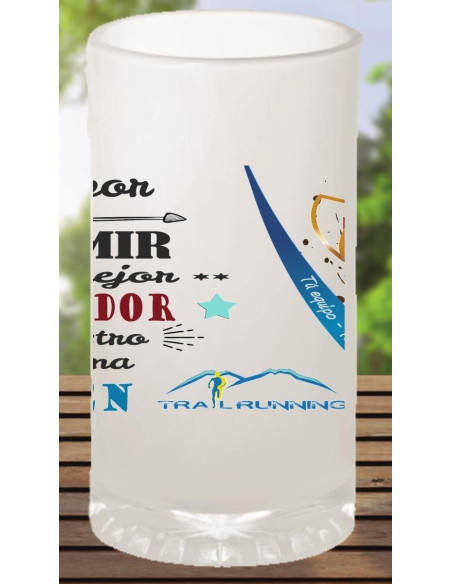 Jarra cerveza regalo entrenador