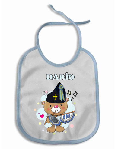 Babero osito gaitero
