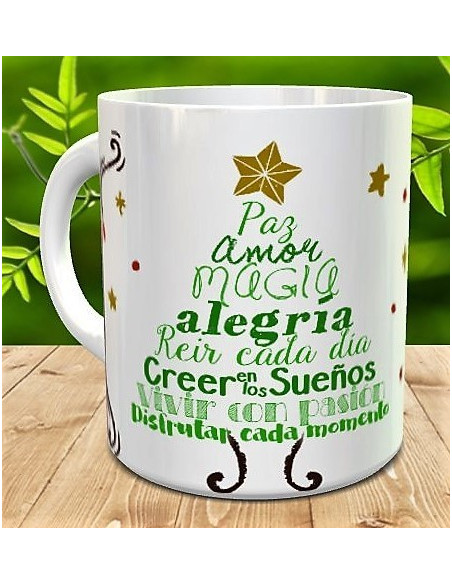 Taza feliz Navidad
