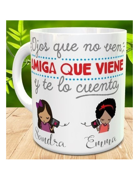Taza amigas - best friends for ever