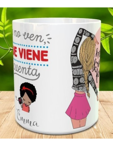 Taza amigas - eres la leche