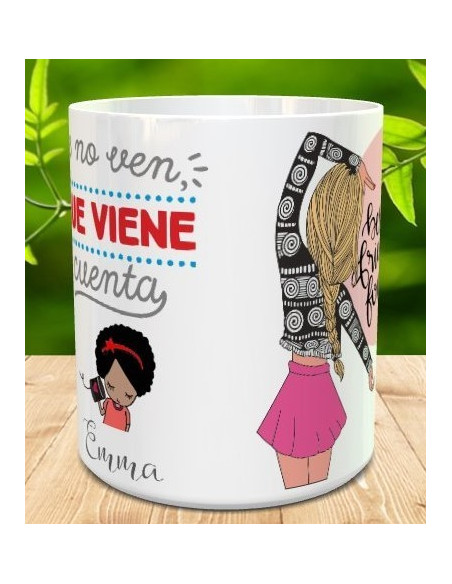 Taza amigas - eres la leche