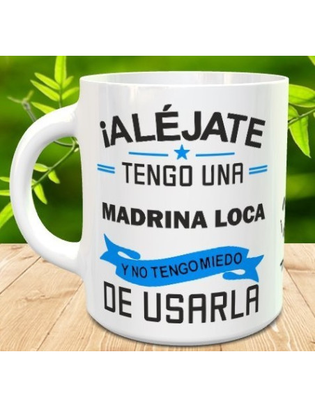 Taza madrina loca