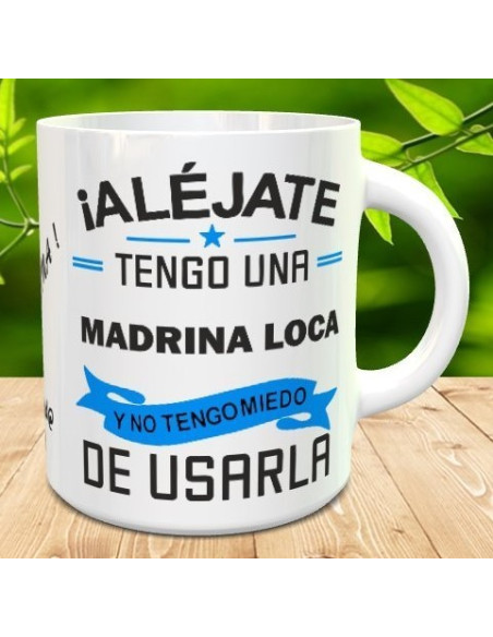 Taza madrina loca