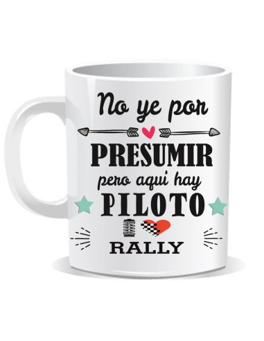 Taza I love Rally